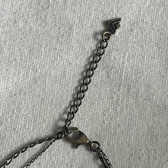 Silpada Sterling Silver and CZ “Anemone” Necklace - Picture 3 of 4